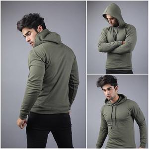 Factory <b>Mens</b> Pullover <b>Hoodies</b> Cotton Polyester <b>Thick</b> Oversized <b>Hoodies</b> Blank Puff Print Custom <b>Hoodies</b> for Unisex - Product Image 3