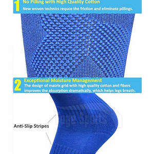 Chaussettes de football nouveau design Chaussettes de football pour hommes, personnalisées et à la mode, fabriquées au Pakistan Chaussettes de sport pour athlètes - Product Image 5