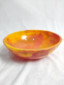 Juego de 5 Tazones de Cerámica Modernos y Elegantes para Servir Fruta o Ensalada, Ecológicos, Hechos a Mano, Color Azul Cielo, de Alta Calidad, en Oferta - Product Image 4