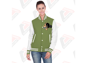 Blouson universitaire en toile pour homme, style streetwear décontracté, col montant, impression personnalisée, respirant et imperméable pour l'hiver – Meilleures ventes - Product Image 5