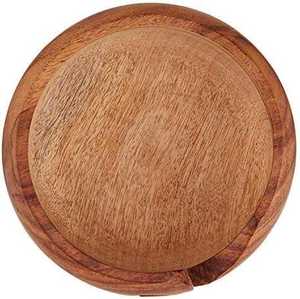 Cuenco de hilo de madera grande hecho a mano para tejer ganchillo hermoso soporte de hilo de ganchillo regalo del Día de la madre para costura - Product Image 4