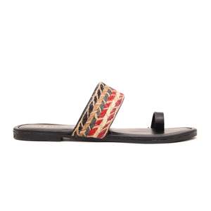Negro Baloncesto Estilo Casual Chappal CL1552 Zapatos - Product Image 3