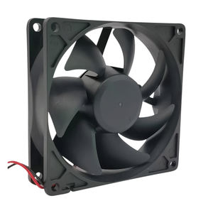 92x92x25 мм вентилятор для компьютера на солнечной батарее с двумя шарикоподшипниками, вытяжной двигатель 24 В, радиатор постоянного тока - Product Image 6