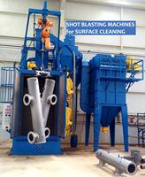 Machines de sablage Poslu pour fonderie avec moteur, haute productivité, pour produits en acier coulé, garantie 2 ans, Konya