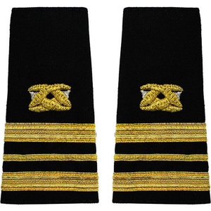 Insignia de Charretera de Royal Navy con bordado hecho a mano, etiqueta de logotipo personalizado y marca para vestido o uso formal - Product Image 5