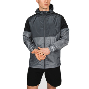 Dernière arrivée veste coupe-vent personnalisée tissu haut respirant séchage rapide fermeture éclair légère vêtements d'extérieur à la mode hiver - Product Image 3