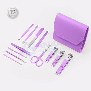 Coupe-ongles professionnel de toilettage de la meilleure qualité ensemble de manucure et de pédicure en acier inoxydable Kit de beauté Instruments - Product Image 4