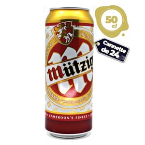 Bière Mutzig Premium Lager/Bière rwandaise Mutzig Premium | 330ml - Product Image 1