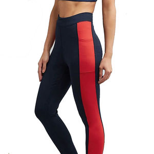 Hot New Women's Fitness Leggings Transpirable Sin costuras Cintura alta Pantalones de yoga Estilo casual Logo Patrón sólido Hasta la rodilla - Product Image 4