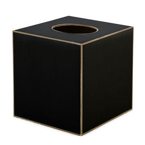 Boîte de papier de soie en laiton massif poli fini avec un design attrayant parfait pour porte-serviettes élégant et support - Product Image 3