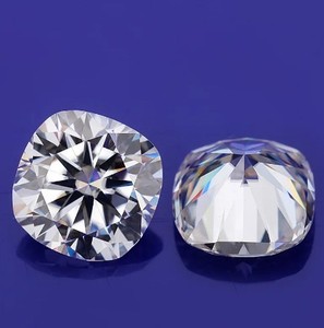 Elegante 6mm Cojín Corte Moissanite Piedra Brillante Diamante Alternativa para Anillos Pendientes Fabricación de Joyas - Product Image 6