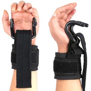 Power Weight <b>Lifting</b> training gym <b>straps</b> hook weightlifting hook-grips <b>straps</b> Wholesale Low Price - Product Image 6
