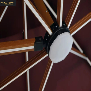 Sombrilla Moderna para Exteriores <span class=keywords><strong>4x4</strong></span>, Parasol para Patio, Terraza, Jardín, Sombrilla Grande para Piscina, Villa, Sombrilla Romana para Exteriores - Product Image 4