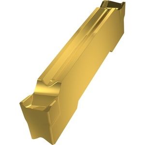 Inserto Indexable ISO GL3-D300G02L12-PRG8330 de 3 mm de Ancho con Recubrimiento PVD Dorado para Herramienta de Torneado, Paquete de 10 - Product Image 1