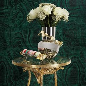 GRANDE RÉDUCTION! Vase à fleurs de luxe moderne Présentoir de table fonctionnel en aluminium des exportateurs indiens - Product Image 4