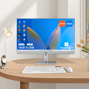23.8 pouces E240 écran tactile tout en un <span class=keywords><strong>PC</strong></span> blanc écran LCD prise en charge du processeur 2 * DDR4 Max 32G 1333/1600 Compatible Windows7/8/10/LIUNX - Product Image 6