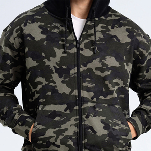 100% respirant nouveau sweat à capuche zippé imprimé pour hommes/Top qualité meilleur prix sweat à capuche zippé pour hommes taux de gros OEM prix pas cher - Product Image 5