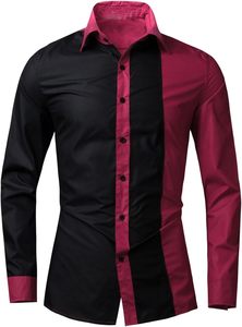 <b>Top</b> Selling <b>Men's</b> Slim Button-up Dress Shirts 100% Cotton Flannel Striped <b>Long</b> <b>Sleeves</b> for Office Dinner Party - Product Image 3