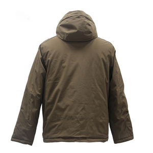 Produits en gros de Sportsneticintl Factcory, manteau d'hiver chaud, café 90 blanc, 100% nylon, doublure intérieure pour unisexe - Product Image 6