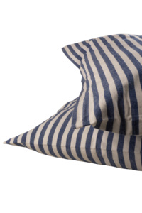 100% Cotton Yarn-Dyed Pillow <b>Covers</b> Blue Stripe Jacquard Floral Printed Embroidered Cartoons Pillows Bedroom Christmas Portable - Product Image 3