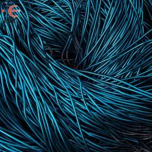 Fil métallique bouclé français teinté de haute qualité pour broderie, fil de bullion, fil Dabka, pour la fabrication de bijoux en gros - Product Image 5