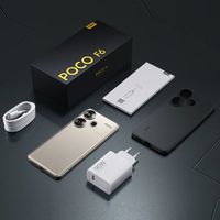 El Más Reciente Smartphone POCO F6 5G Versión Global Snapdragon 8s Gen 3 Octa Core Pantalla AMOLED 1.5K de 6.67'' Carga Turbo de 90W Batería de 5000mAh