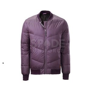 Venta al por mayor de alta calidad personalizado burbuja chaqueta para los hombres de moda chaqueta de lona con logotipo frontal para el invierno precio barato - Product Image 3