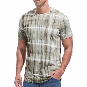 Patrón de dibujos animados para hombres Camisetas de moda para hombres Camiseta de algodón transpirable para hombres - Product Image 1