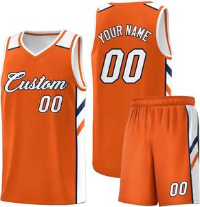 Nuevo diseño 2025, uniformes de baloncesto de poliéster transpirable con estampado de sublimación, conjunto de chalecos y pantalones cortos de secado rápido ODM, Kits de equipo - Product Image 4