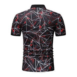 En's port Port ublimation Puerto T hirhirts urn urna own propio ollollar ORT Hort leleeve ubublimate rinrinting olo Hirt - Product Image 4