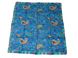 Indian Supplier's Best Quality 100% Silk Twill Square <b>Scarf</b> Custom Digital Print Long Style for <b>Women</b>-Available at Low Price - Product Image 3