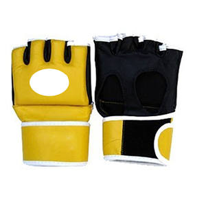 ถุงมือ MMA ระบายอากาศสำหรับผู้ชายถุงมือยืดหนังใส่สบายพร้อมมือจับปรับแต่งโลโก้ได้ตามต้องการ - Product Image 6