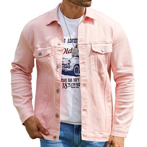 Chaqueta Vaquera para Hombre, Diseño Personalizado, Servicio OEM, Chaqueta de Moda de Invierno, Chaqueta Vaquera Más Vendida para Hombre - Product Image 1