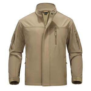 Nouvelle veste softshell en toile de luxe, qualité supérieure, coupe-vent, imperméable, vêtements d'extérieur, impression personnalisée sur le devant, haute rue, OEM 2026 - Product Image 3