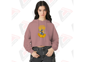 Stylish and Cozy Men's 100% Cotton Winter Crop Hoodie with Embroidered Digital Printing Beaded Customized Lightweight Layering - Product Image 2