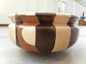 Highly Durable Wooden Dough Wood <b>Bamboo</b> <b>Bowls</b> Co-friendly <b>Bamboo</b> Salad <b>Bowl</b> - Product Image 5
