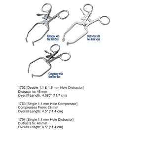 Rétracteur orthopédique manuel en acier inoxydable pour pied et cheville Wurapa, instruments chirurgicaux - Product Image 4