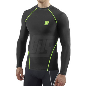 Chemises de compression pour hommes légères et ajustées, entraînement, couleur unie, chemises de compression de haute qualité - Product Image 5