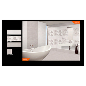 Moderne Classique Antidérapant 30x90cm Mat Poli Céramique Salle de Bain Carrelage de Sol Haute Qualité Porcelanato Solid Texture Villas - Product Image 5