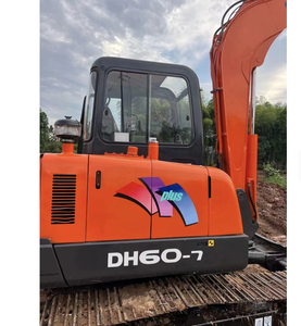Miniexcavadora Usada de 6t, Excavadora DOOSAN DX60, Excavadora Pequeña Tipo Oruga DH60, Equipo de Excavación - Product Image 4