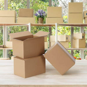 Cajas de envío 7x5x4 para embalaje de pequeñas empresas, cajas de correo de cartón corrugado blanco para envío por correo - Product Image 5