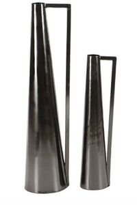 Aluminium Funnel Shaped Art Deco Custom Size Tabletop <b>Vase</b> Home and Office Decor for Interior Design Christmas Gift - Product Image 6