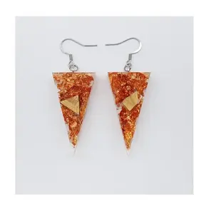 Boucles d'oreilles en résine moderne et chic pour femmes Prix de gros Bijoux de mode pour l'exportation - Product Image 6