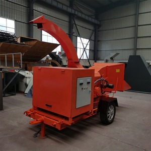 Déchiqueteuse à bois promotionnelle Alimentation automatique Moteur diesel Grande déchiqueteuse à bois Agriculture Chine Nouvelle déchiqueteuse à bois à vendre - Product Image 3