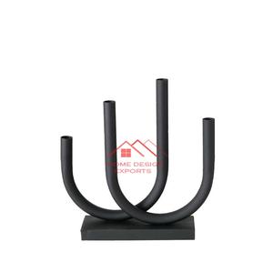 Decoración del hogar e interior a precio mayorista Portavelas de alambre de metal de alta calidad - Product Image 4