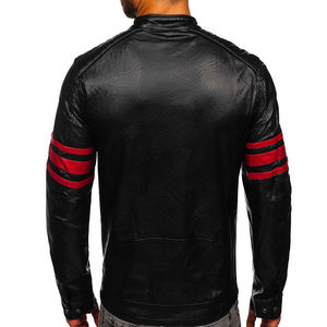 Durable coupe-vent 2025 hommes veste en cuir de qualité supérieure Offres Spéciales mâle meilleur Design hommes vêtements veste en cuir avec des prix bon marché - Product Image 4