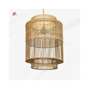 New Collection Handmade <b>Rattan</b> Hang Light Woven <b>Rattan</b> <b>Pendant</b> Lamp for Home Cafe Restaurant Hotel Made in Vietnam - Product Image 1