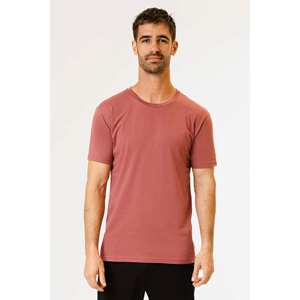 Camiseta básica de manga corta de algodón para hombre 180GSM, camiseta suave en blanco, venta al por mayor, camiseta en blanco - Product Image 3