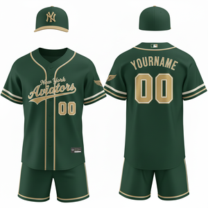 Custom Unisex Adult Baseball Jerseys-100% Polyester Moisture Wicking Quick Dry Breathable <b>Heat</b>-Transfer Printed Shirts Tops - Product Image 3