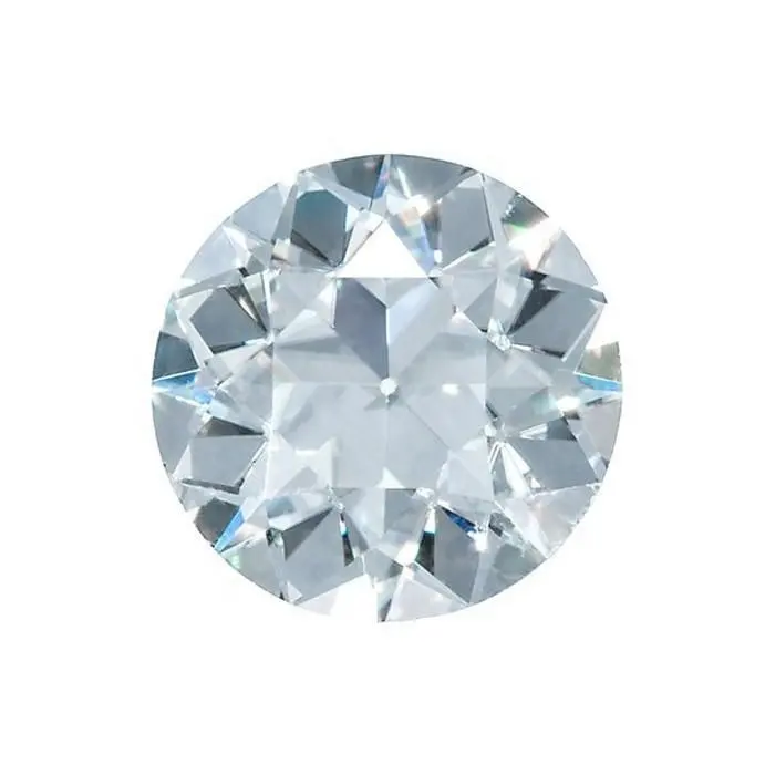 0.6-2.6mm GH-DF bulat kecil alami warna SI-VS kejernihan berlian alami untuk pembeli berlian longgar dan berlian dewasa Lab